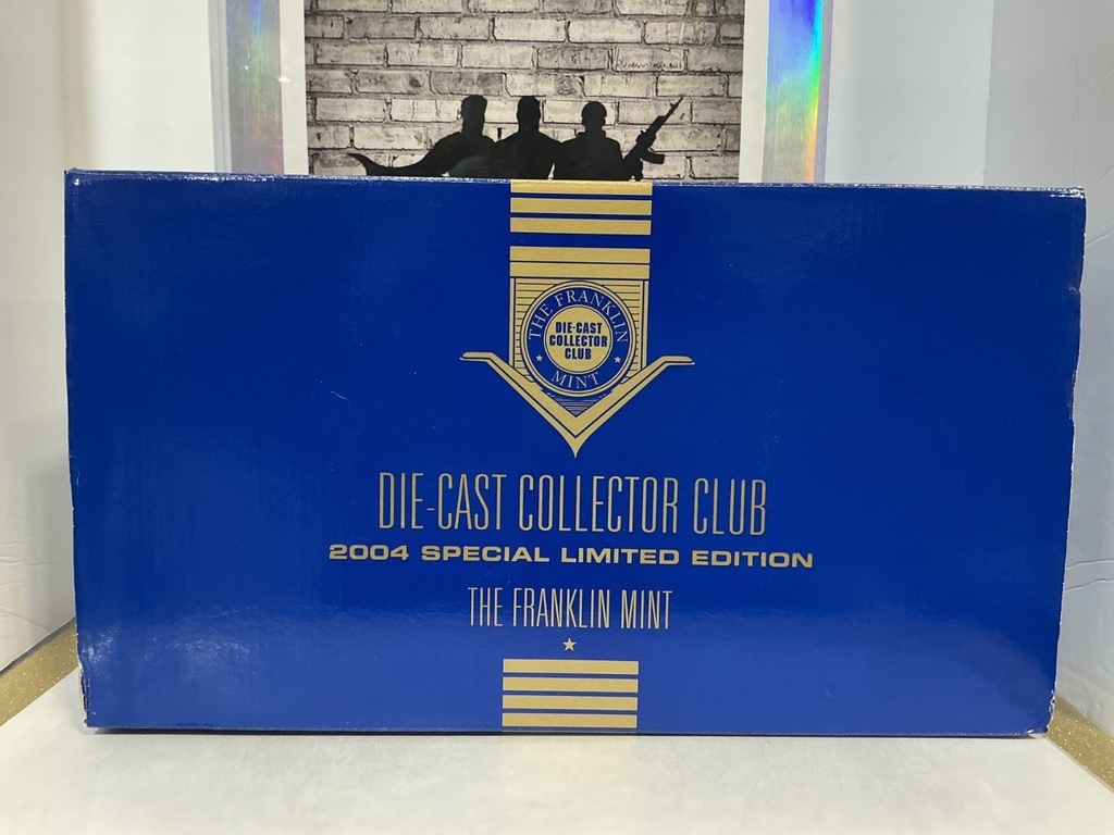 [110083] 1:24 FRANKLIN MINT 1980 Black Corvette2004 special limited edition collectorclub