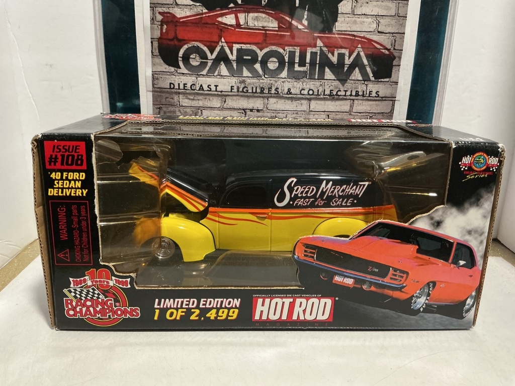 [010036] 1/24 RACING CHAMPIONS HOT ROD - ISSUE #108 ‘40 FORD SEDAN DELIVERY