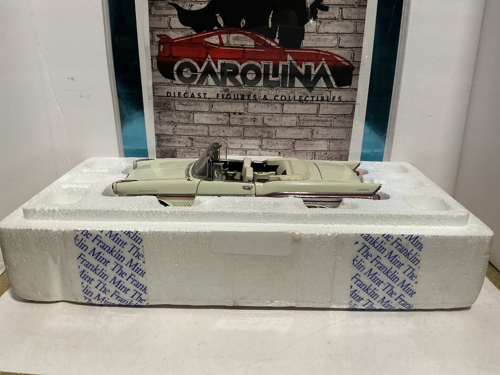 [110237] 1/24 FRANKLIN MINT - 1957 Pontiac Bonneville Convertible