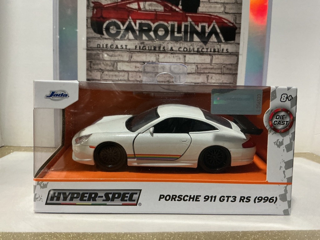1/32 JADA - HYPER-SPEC PORSCHE 911 GT3 RS (996) [WHITE]