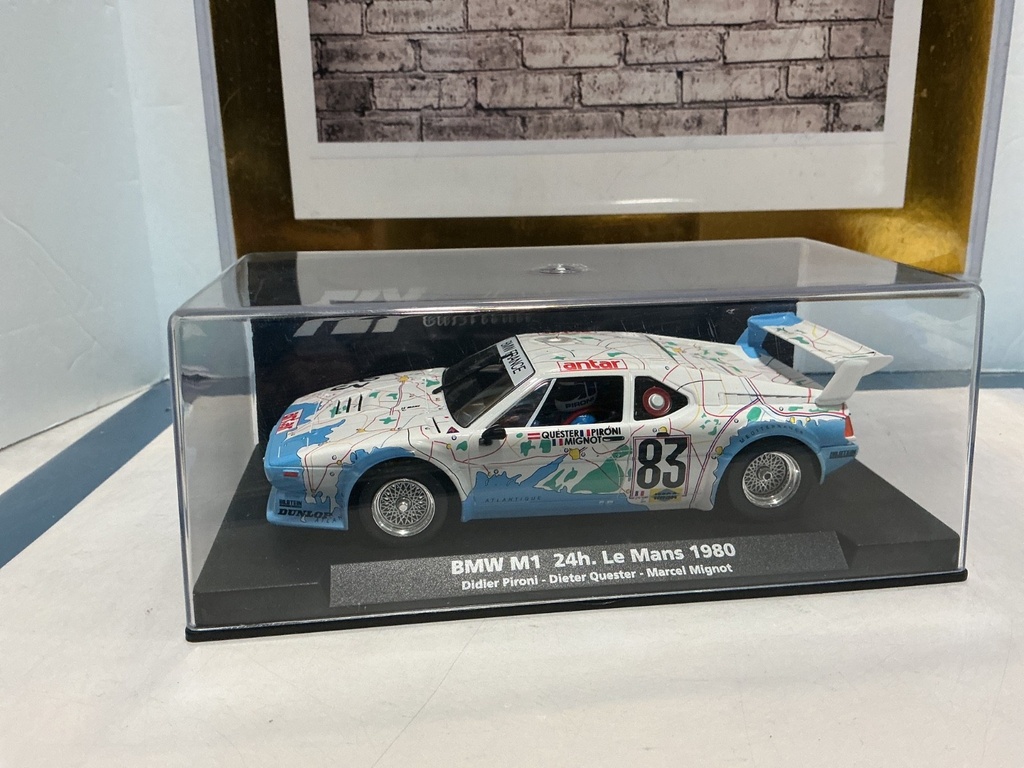 1/32 FLY BMW M1 2HH. LEMANS 1980 PRIRONI/QUESTER /MIGNOT