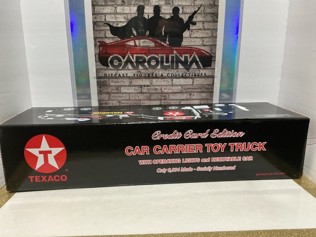 1/32 TEXACO/TAYLOR TRUCKS - CREDIT CARD EDT. CAR CARRIER TRUCK [ONLY 8,004 MADE]