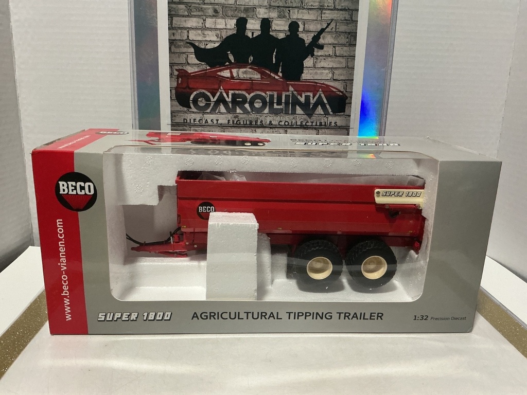 1:32 BECO VIANEN SUPER 1800 AGRICULTURAL TIPPING TRAILER