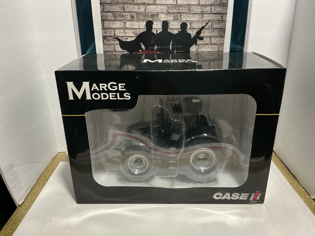 [009638] 1/32 MARGE MODELS CASE IH TRACTOR OPTUM 300 CVX BLACK LIMITED EDITION