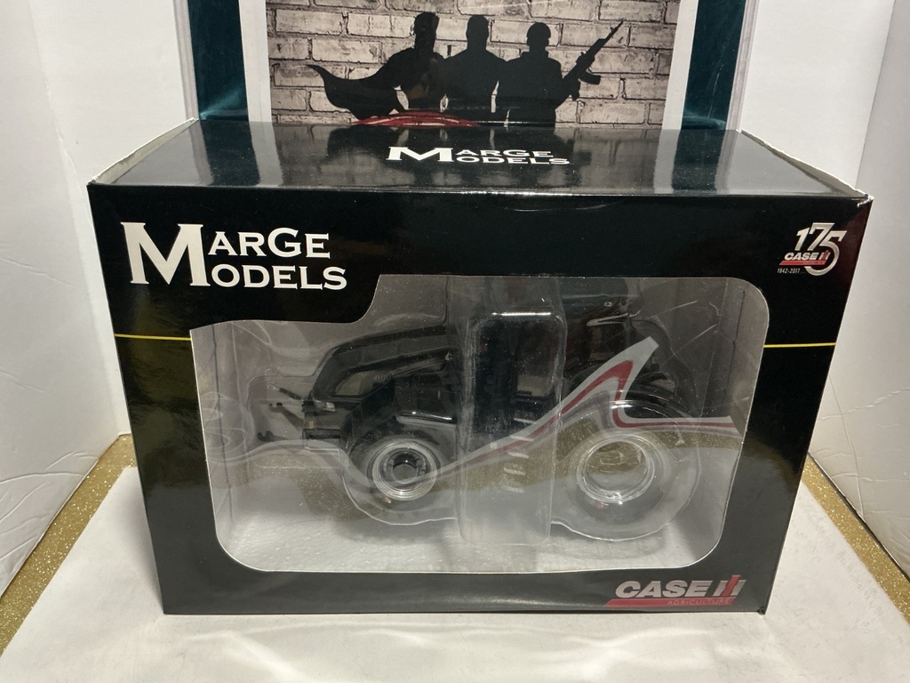 [009653] 1/32 MARGE MODELS CASE IH TRACTOR MAGNUM 380 CVX BLACK