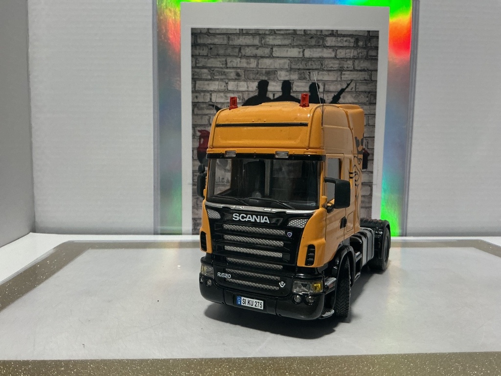 1:32 SIKU SCANIA R620 TRACTOR TRAILER [NO BOX] - SEE ALL PICS #6