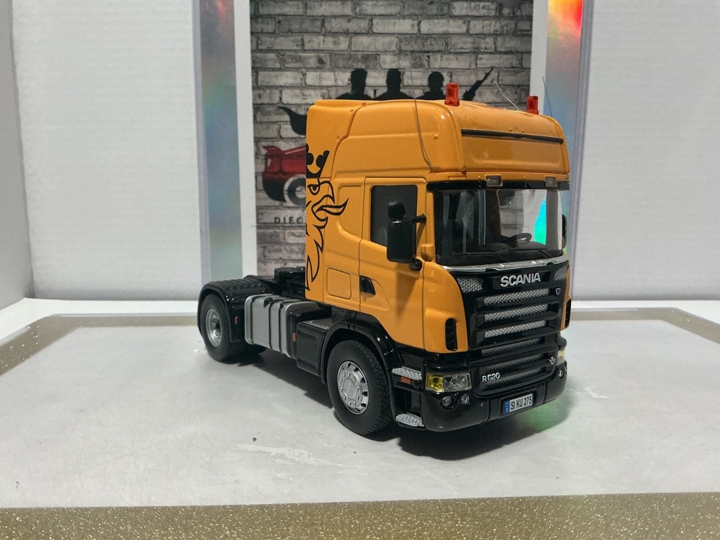 1:32 SIKU SCANIA R620 TRACTOR TRAILER [NO BOX] - SEE ALL PICS #12