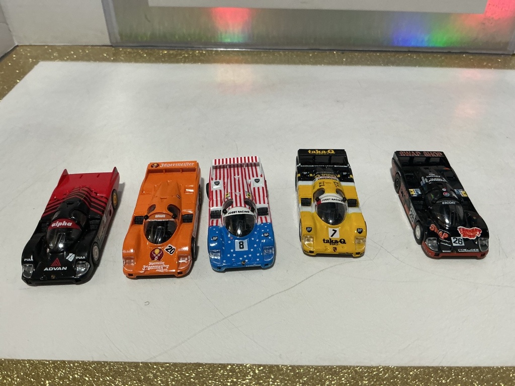 [103201] TRUMPETER 1/78 SCALE PORSCHE 5 PIECES SET