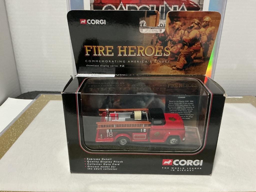 [112319] CORGI FIRE HEROES - 1966 GMC FIRE PUMPER