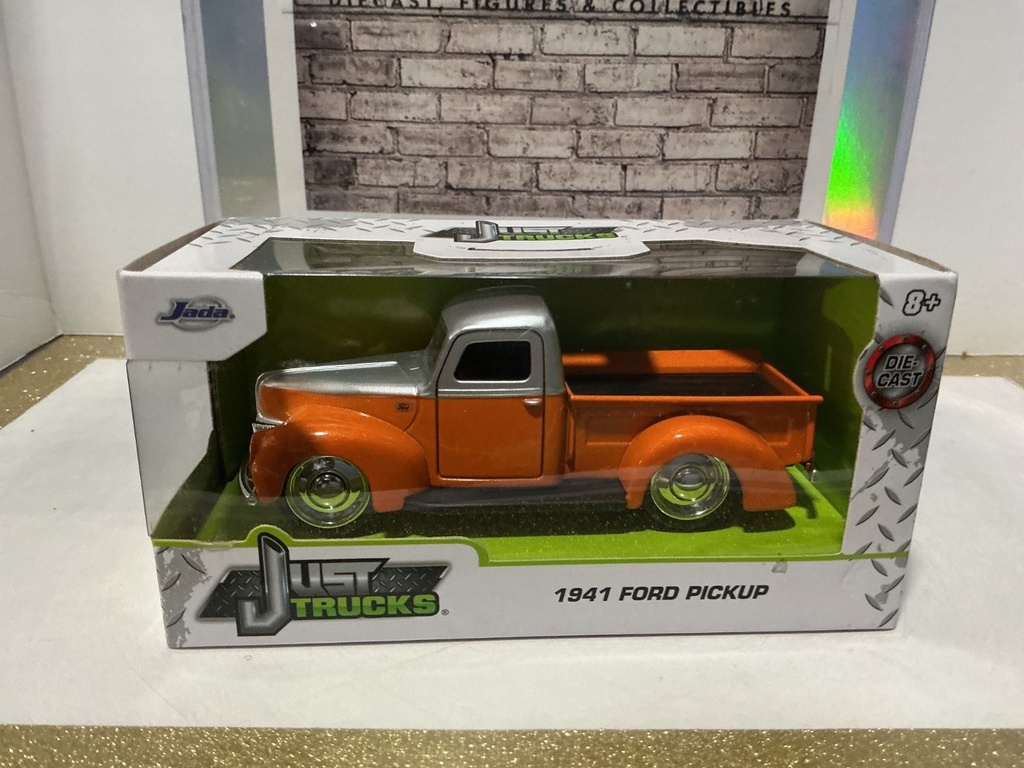 1/32 JADA - JUST TRUCKS - 1941 FORD PICKUP [ORANGE/SILVER]