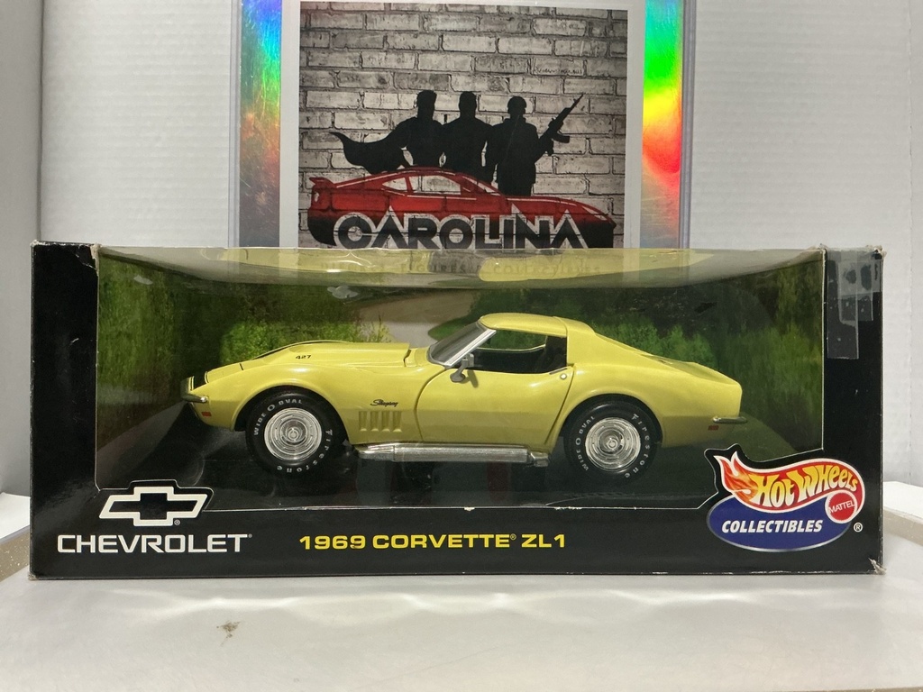 1:18 HOTWHEELS COLLECTIBLES CHEVROLET 1969 CORVETTE ZL1 427