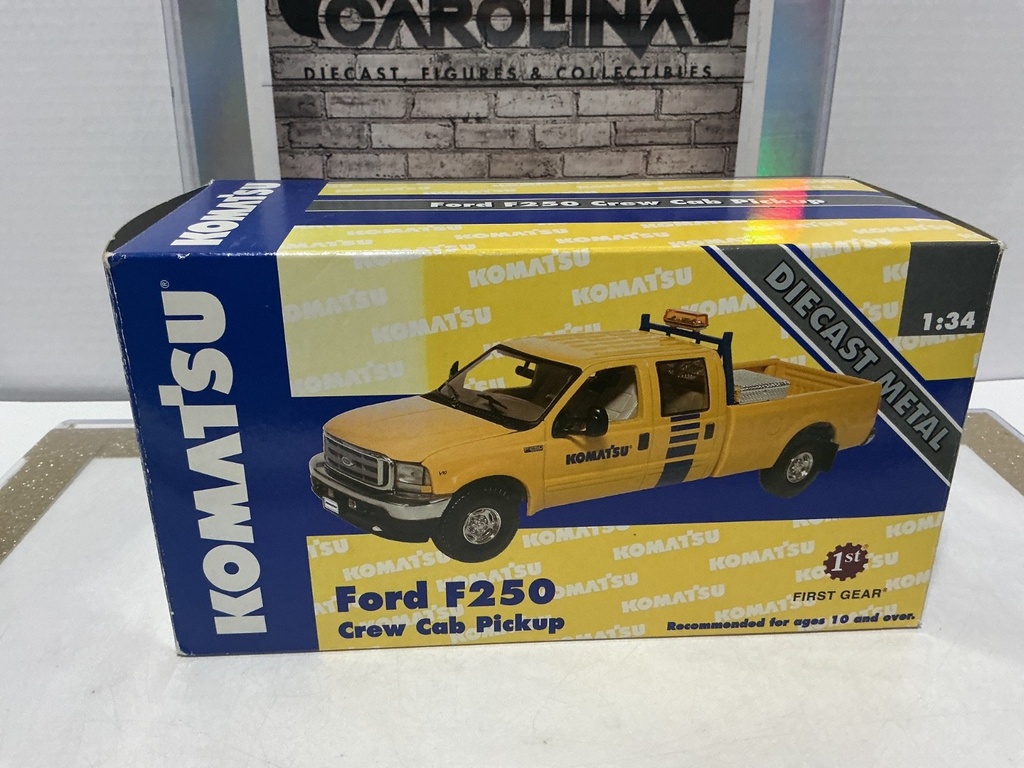 1:34 KOMATSU FORD F250 CREW CAB PICKUP