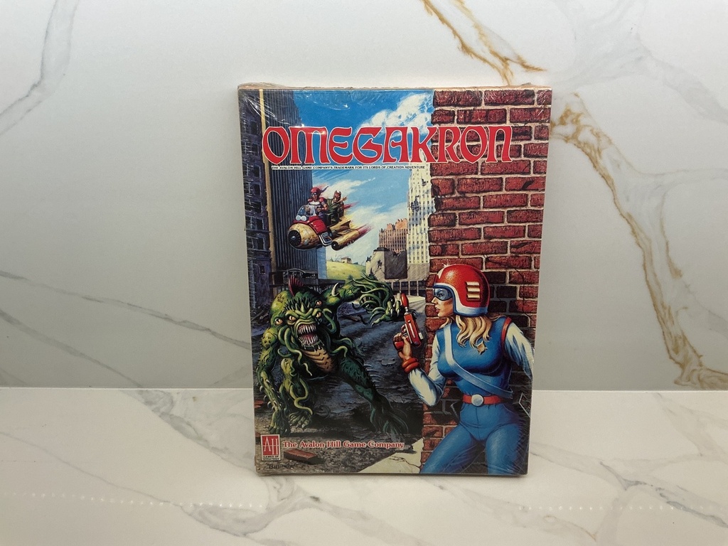 [009769] VINTAGE 1984 OMEGAKRON - LORDS OF CREATIONS 32 PAGE ADVENTURE GAME