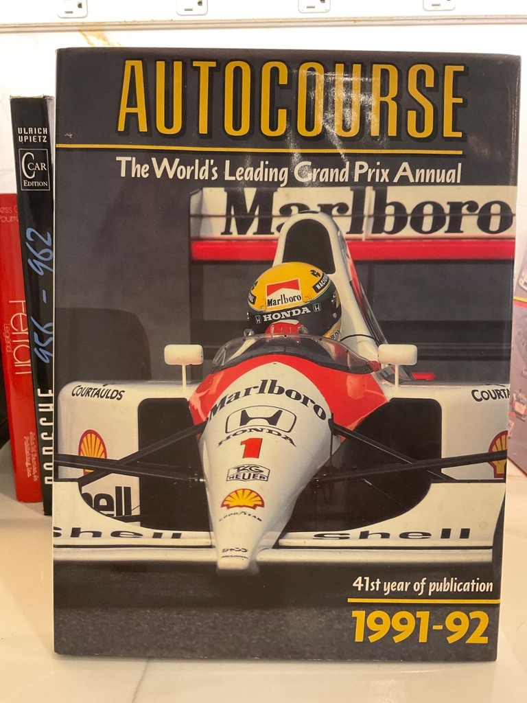 [010386] AUTOCOURSE THE WORLDS LEADING GRAND PRIX EDITION 1991-1992