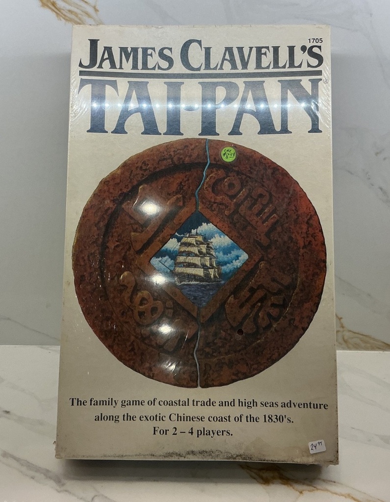 [009782] VINTAGE JAMES CLAVELL’S 1981 TAI-PAN - THE FAMILY GAME OF COASTAL TRADE