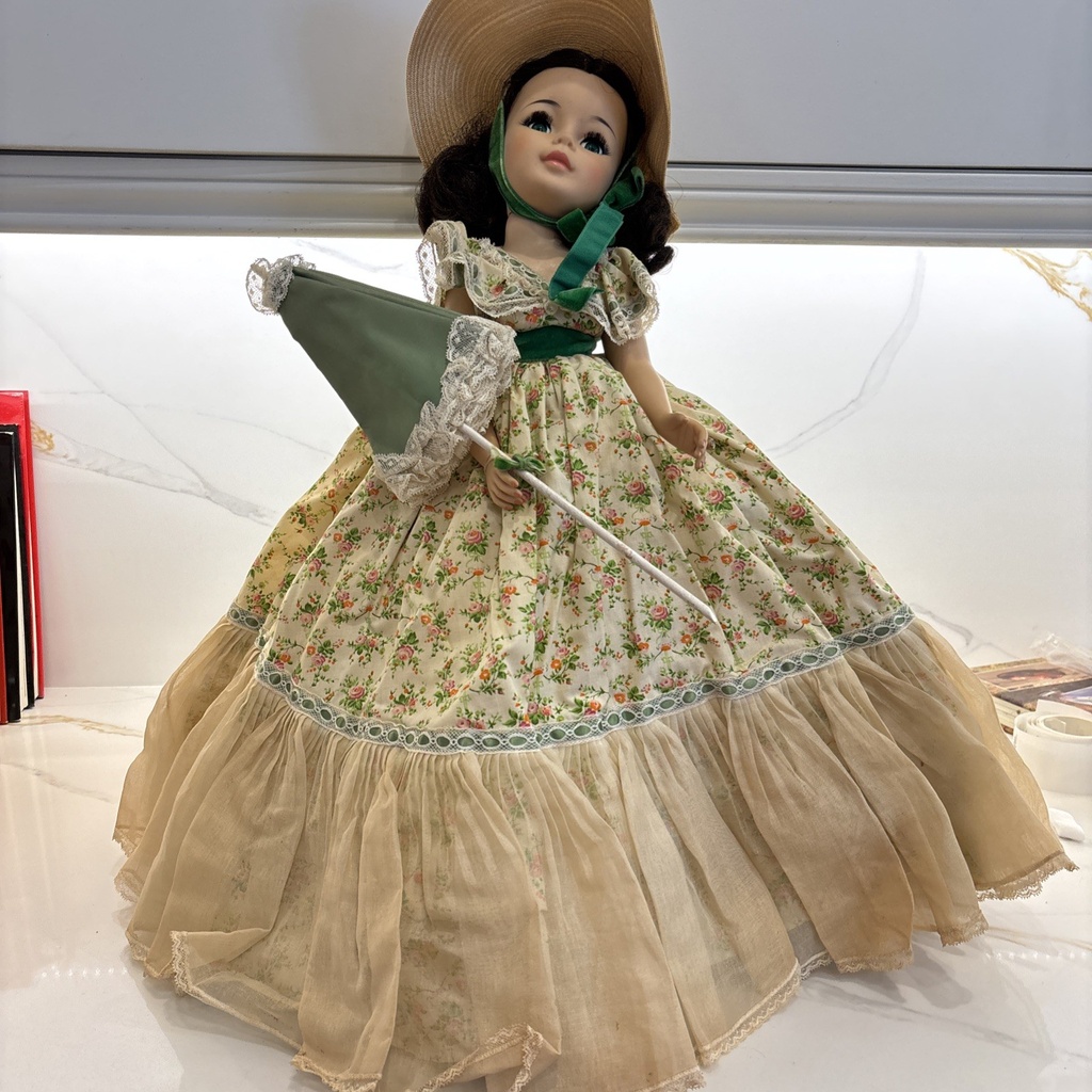 MADAME ALEXANDER 21" DOLL 1965 SCARLETT Doll • NEEDS WORK