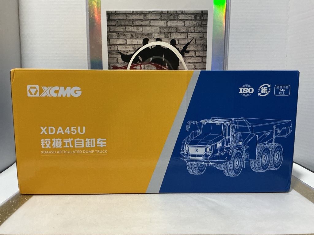 DISPLAYED XDA45U ARTICULATED DUMP TRUCK