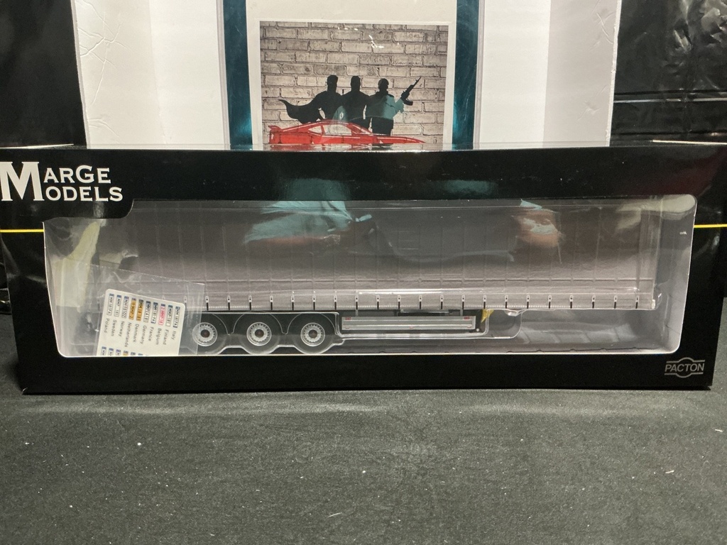 1/32 MARGE MODLES PACTON CONTAINER TRAILER PLAIN GRAY
