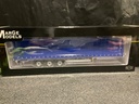 1:32 MARGE MODELS TRIAXLE  PACTON  BLUE CONTAINER  TRAILER