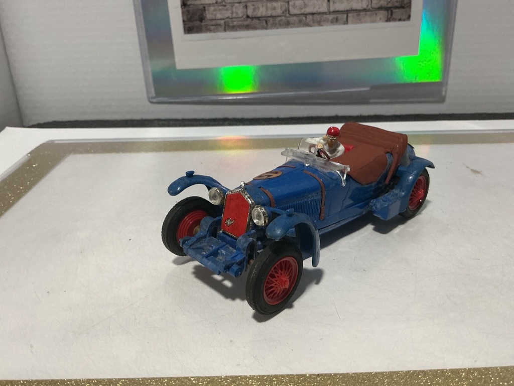 [010779] 1/43 VINTAGE TRIANG / SCALEXTRIC 21 HP ALFA ROMEO MM/C 65 - MADE ENGLAND