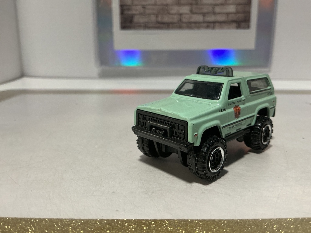 MATCHBOX CHEVY BLAZER NATIONAL PARKS PARK PATROL - USED