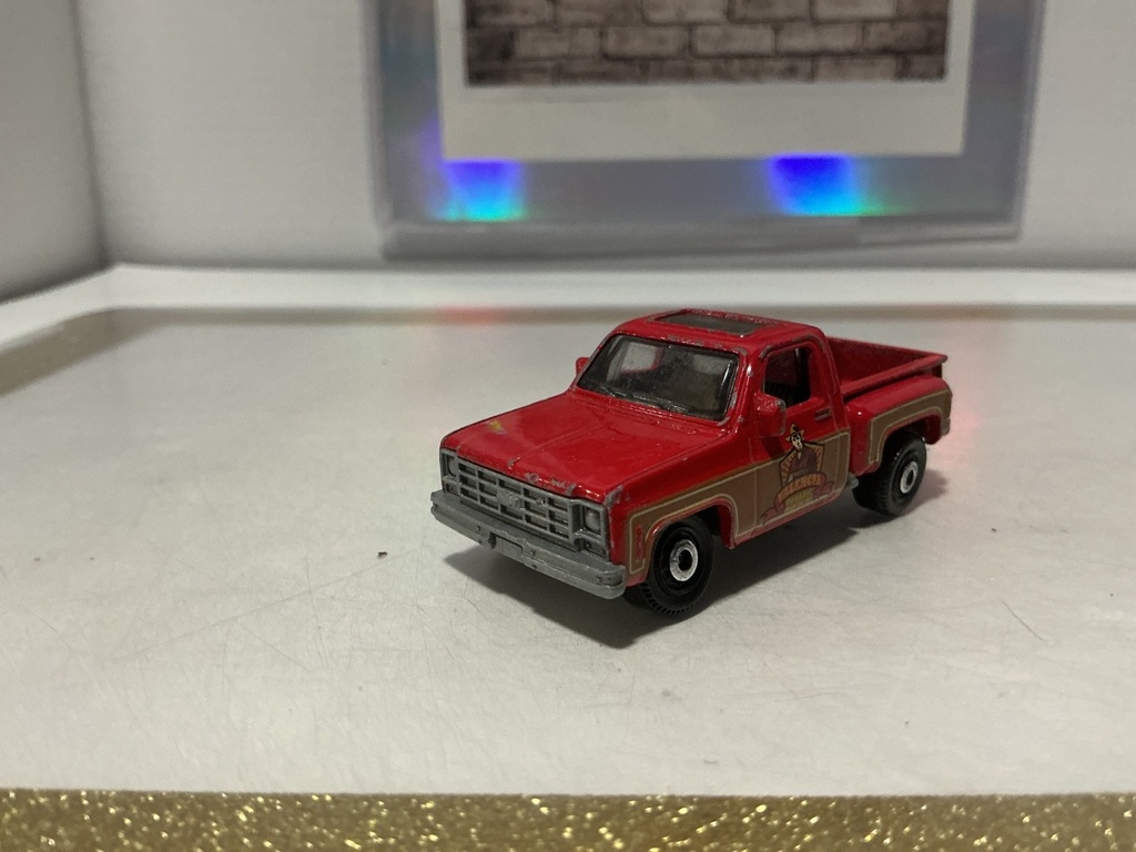 [010827] MATCHBOX CHEVY STEPSIDE PICKUP 1975  - USED
