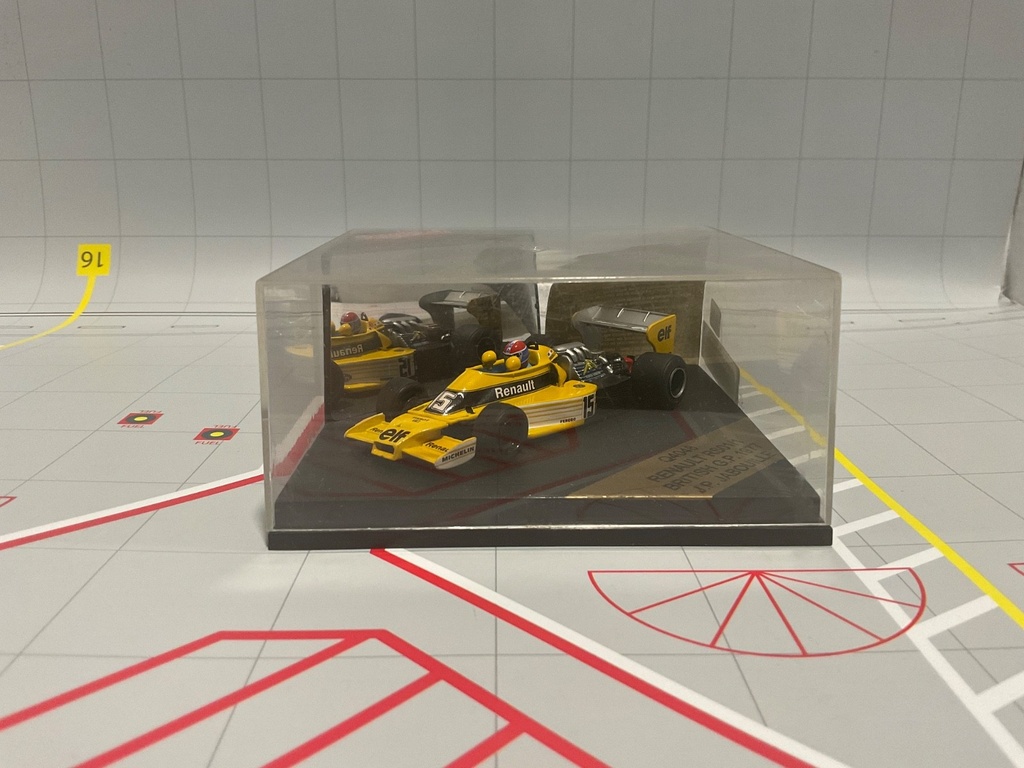 [113386] 1:43 QUARTZO Q4048 RENAULT RS01/1 BRITISH G.P. 1977 J.P. JABOUILLE