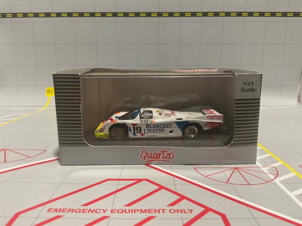 1:43 QUARTZO RALLY CAR QLM99013 PORSCHE 956 LONG TAIL LE MANS 1986 BOUTSEN/THEYS