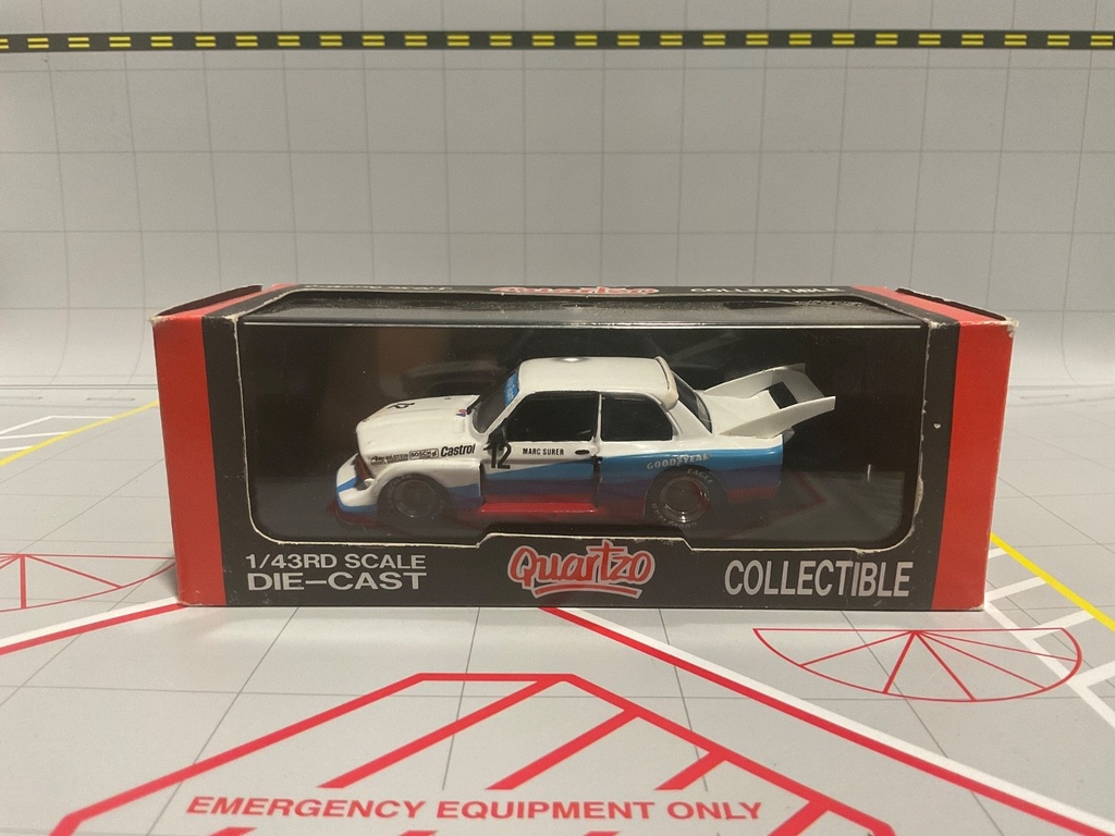 1:43 QUARTZO RALLY CAR 3020 BMW 320 GR.5 JUNIOR TEAM MARC SURER DRM 1977