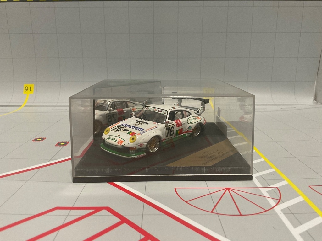 [113412] 1:43 VITESSE RALLY CAR L167F PORSCHE GT2 “JUMBO” #76 QUALIFYING LE MANS 1996