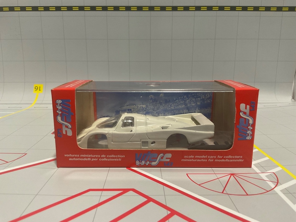 1:43 VITESSE SM 43 PORSCHE 956 “DANONE” LE MANS 1986 *BODY FRAME ONLY