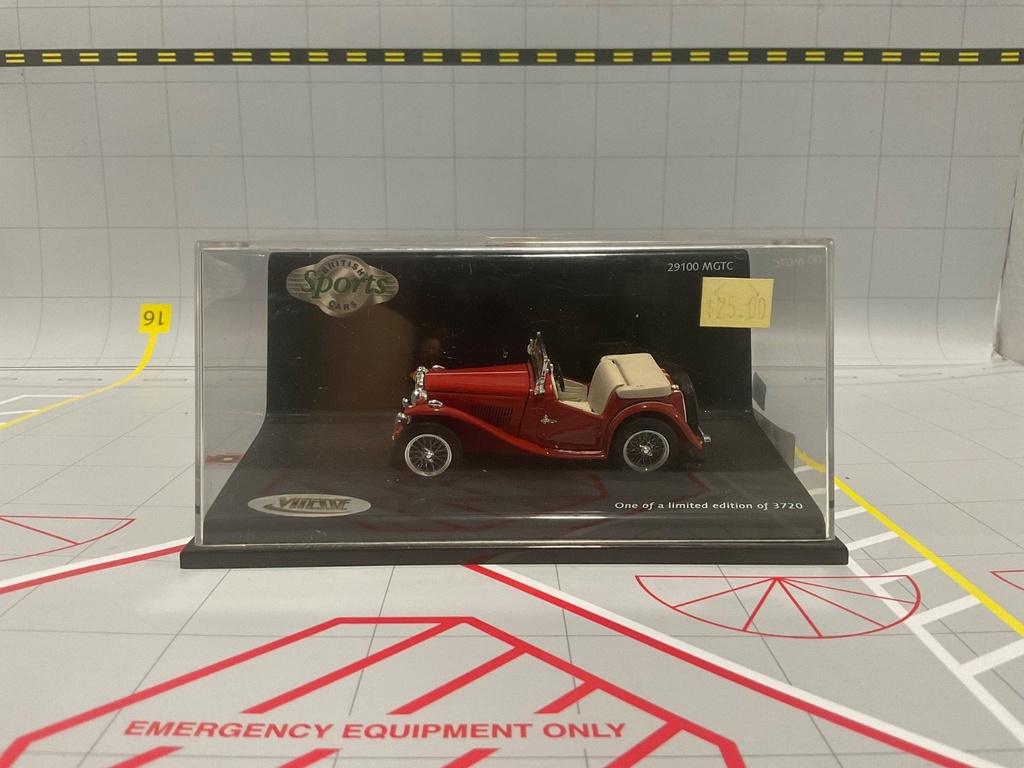 1:43 VITESSE #1041 29100 MGTC BRITISH SPORTS CAR