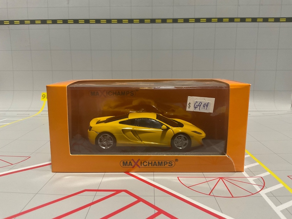 [113452] 1:43 MAXICHAMPS MCLAREN 12C 2011 YELLOW