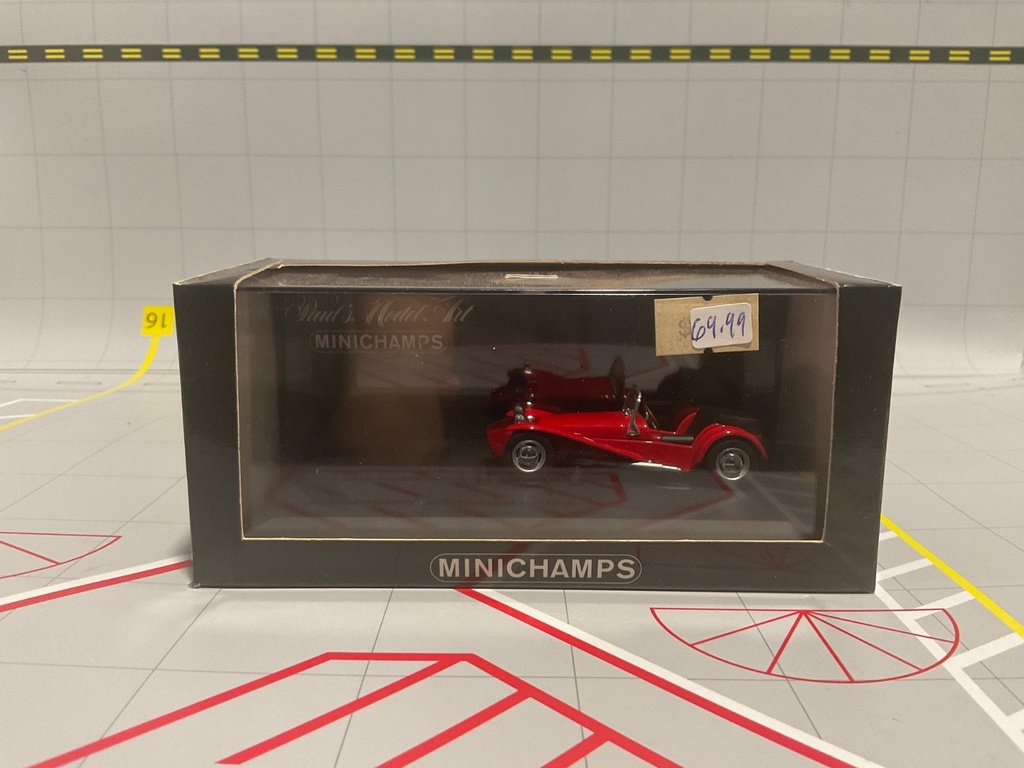 [113485] 1:43 MINICHAMPS LOTUS SUPER SEVEN 1968 RED
