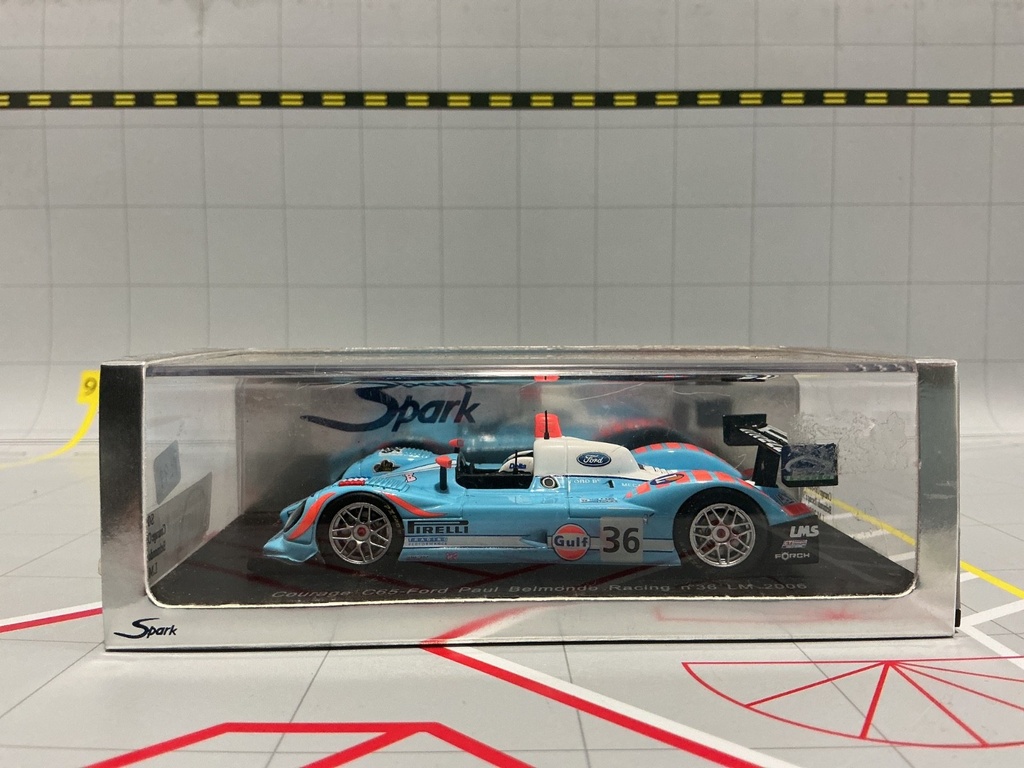 1:43 SPARK COURAGE C65 FORD PAUL BELMONDO RACING N. 36 LM 2006
