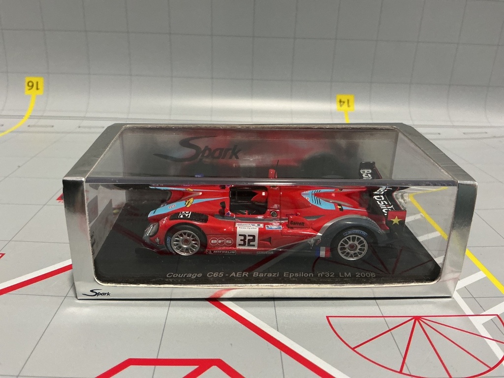 1:43 SPARK COURAGE C65 AER BARAZI EPSILON N. 32 LM 2006