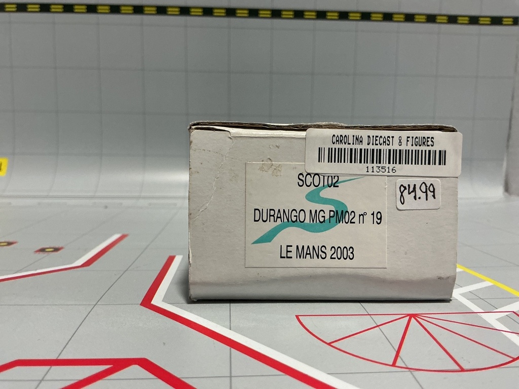 1:43 SPARK DURANGO MG PM02 N. 19 LE MANS 2003