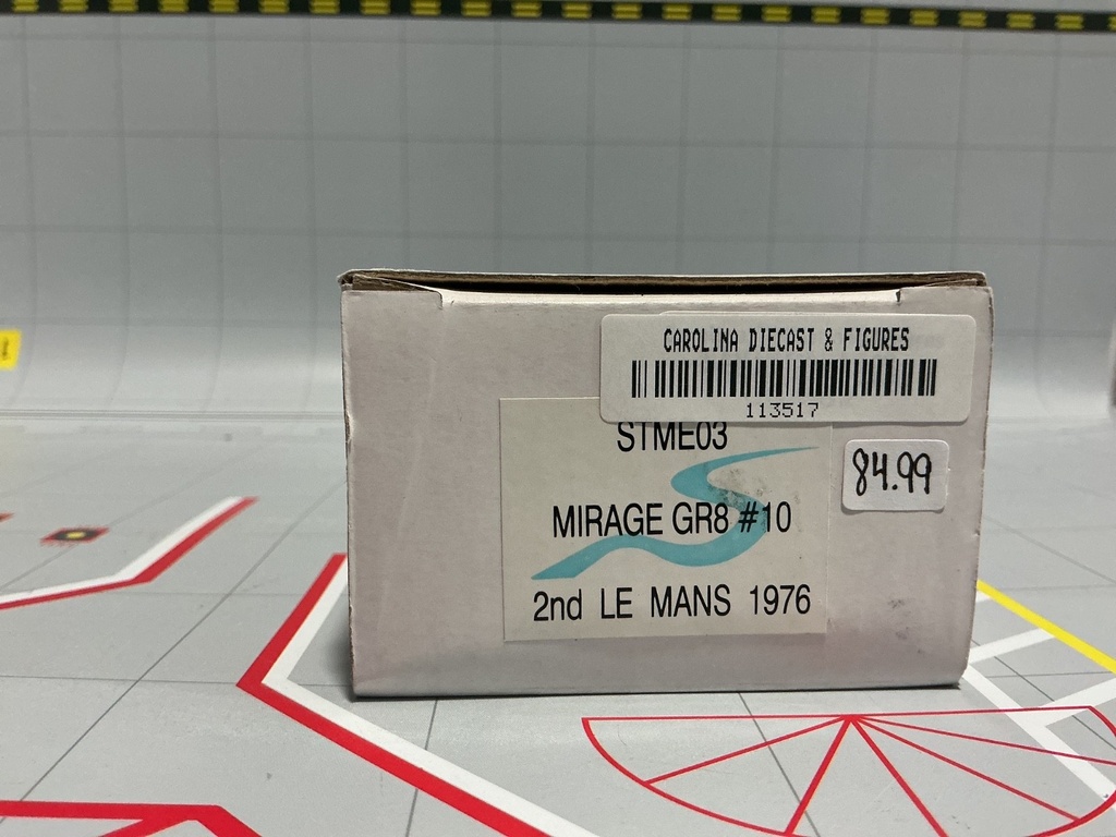 1:43 SPARK MIRAGE GR8 #10 2ND LE MANS 1976