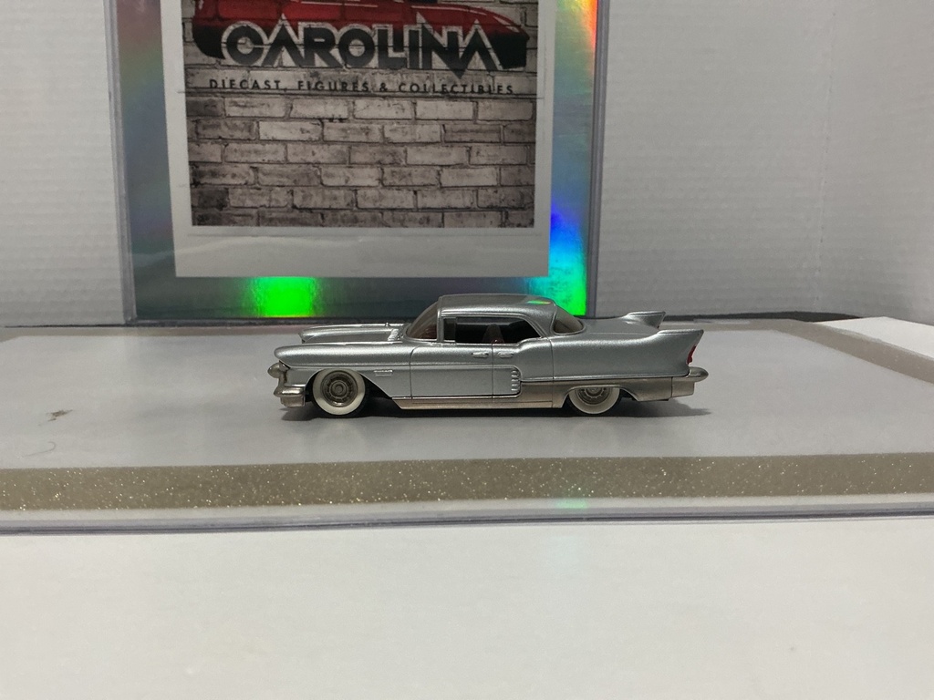 [112682] 1/43 BROOKIN MODELS #27 1957 CADILLAC ELDORADO SILVER