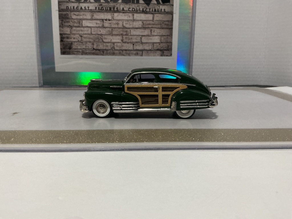[112685] 1/43 BROOKIN MODELS #50 1948 CHEV. AERO SEDAN GREEN WOODY