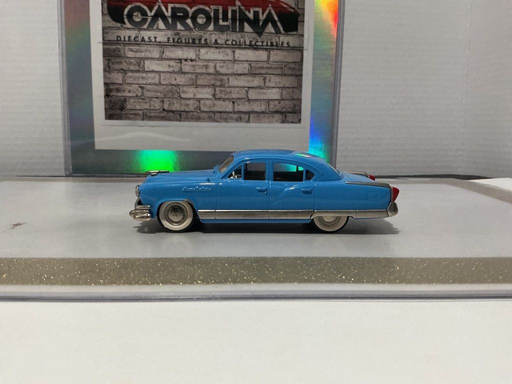 [112688] 1/43 BROOKIN MODELS #29 1953 KAISER MANHATTAN SEDAN BLUE