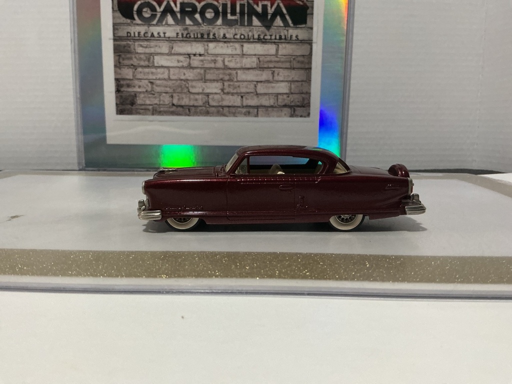 [112690] 1/43 BROOKIN MODELS #34 1954 NASH AMBASSADOR BURGUNDY
