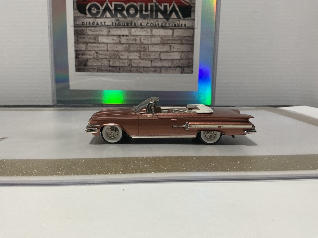 [112691] 1/43 BROOKIN MODELS BRK61 1960 CHEVROLET IMPALA CONVERTIBLE - COPPER