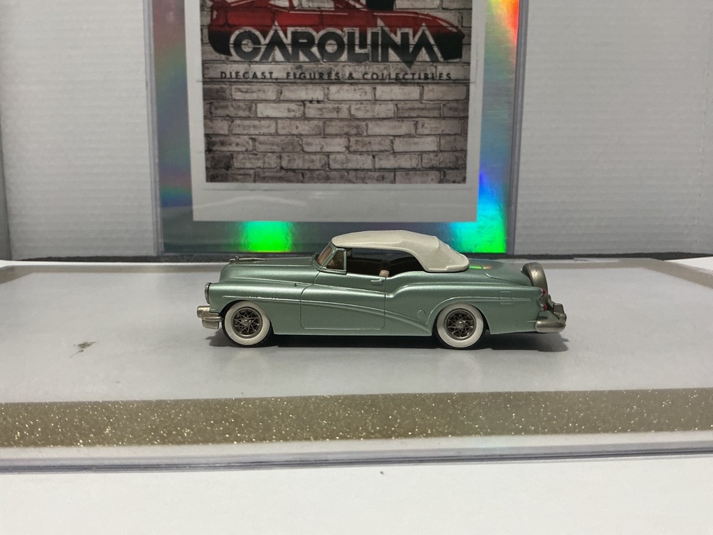 [112693] 1/43 BROOKIN MODELS #20 1953 BUICK SKYLARK GREEN/WHITE TOP