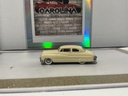 1/43 BROOKIN MODELS #15 1949 MERCURY 2 DOOR COUPE CREAM ON RED