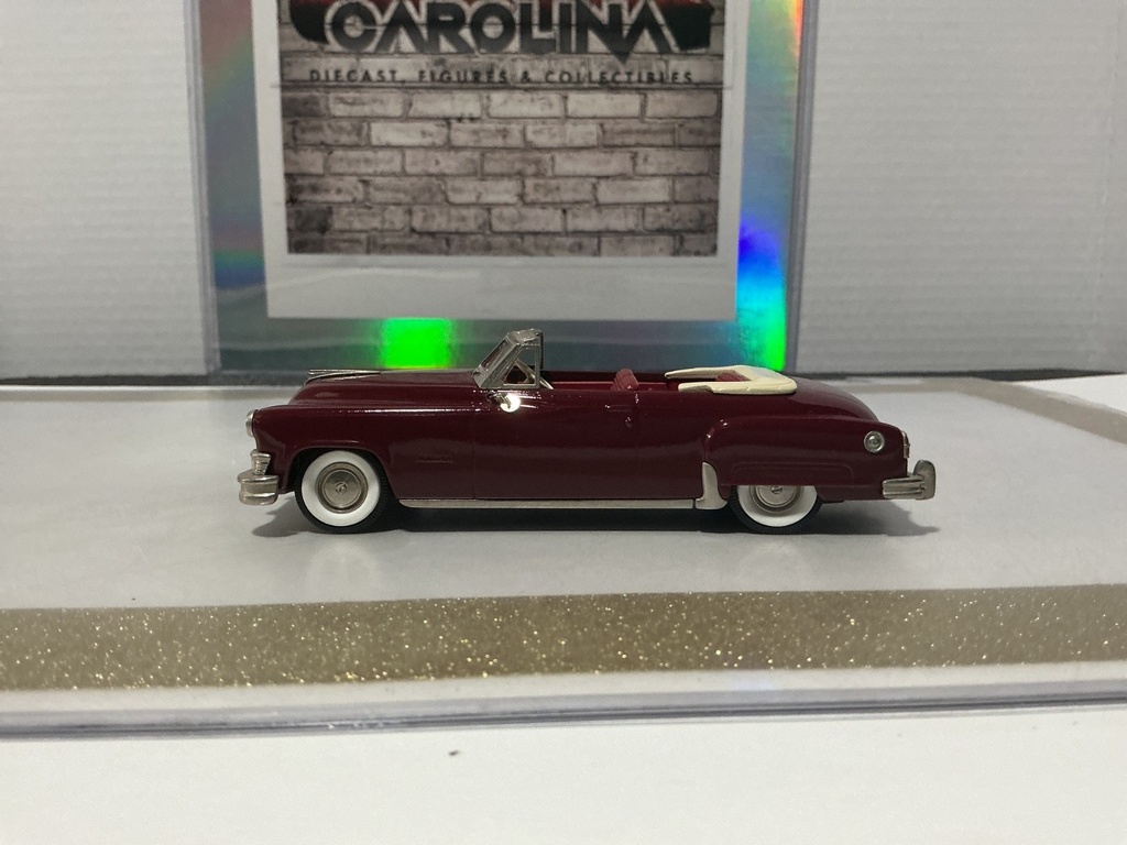 [112702] 1/43 BROOKLIN MODELS BRK79 1951 CHRYSLER IMPERIAL CONVERTIBLE - BURGUNDY
