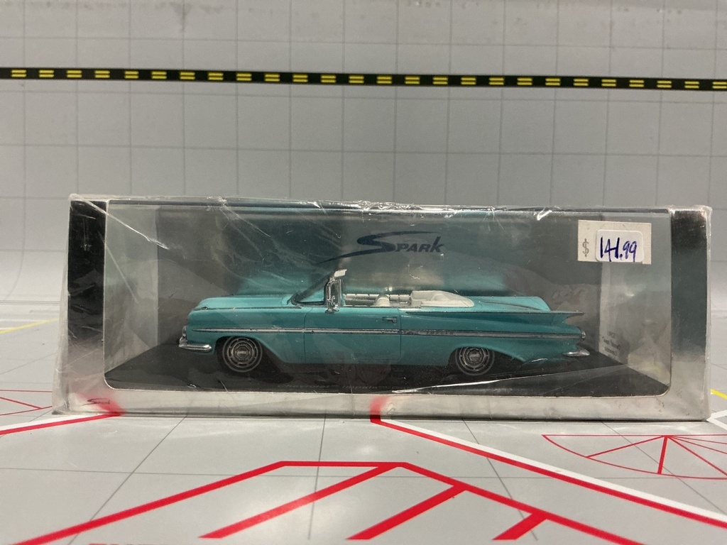 1:43 SPARK CHEVROLET IMPALA CONVERTIBLE 1959