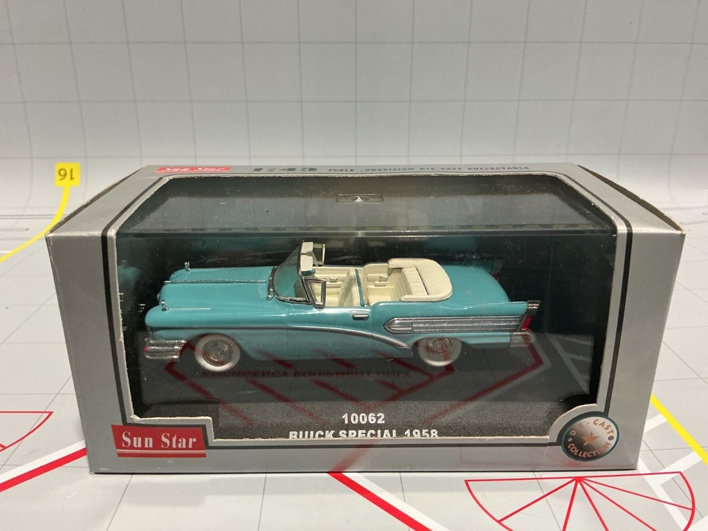 1:43 SUN STAR METAL DIECAST 10062 BUICK SPECIAL 1958