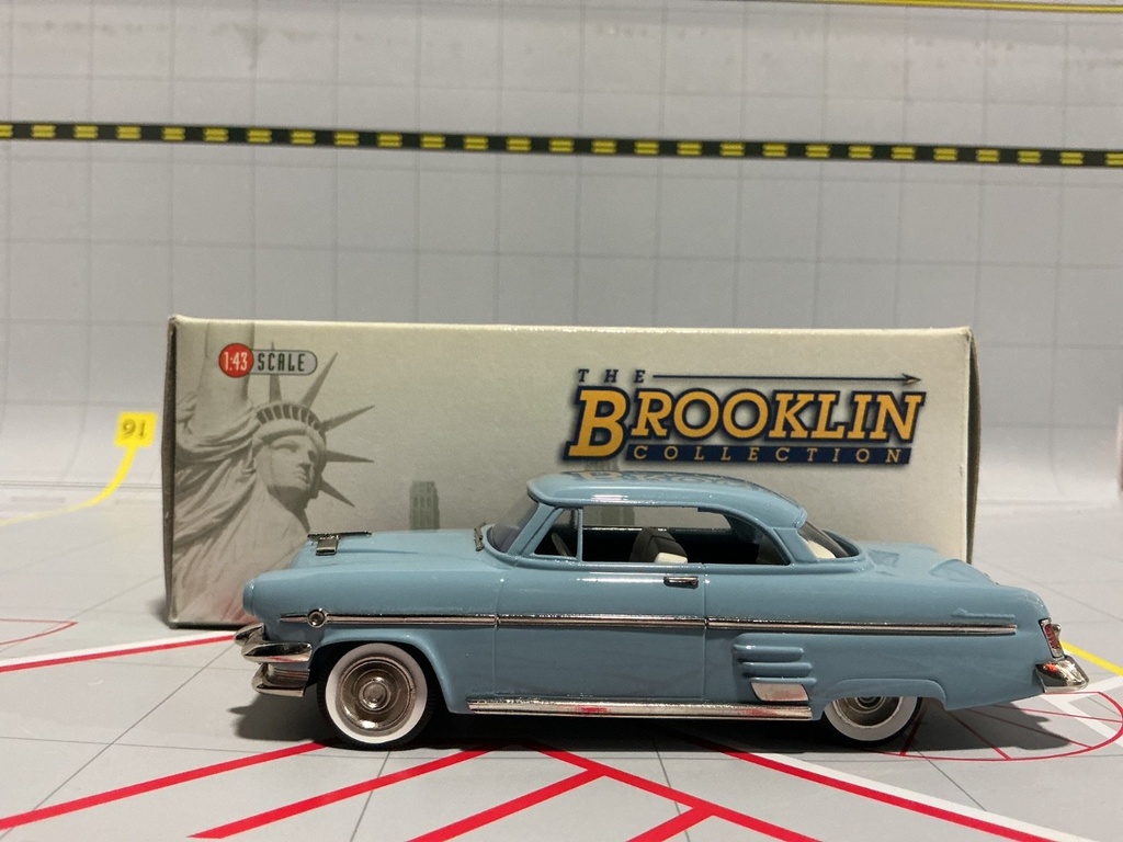1:43 BROOKLIN MODELS BRK 152 1954 MERCURY MONTEREY 2 DOOR HAND TOP