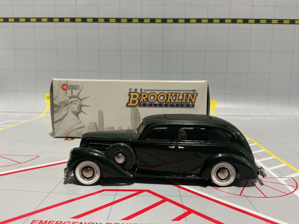 1:43 BROOKLIN MODELS BRK 141 1937 LINCOLN K 7 PASSENGER SEDAN EVERGREEN POLY